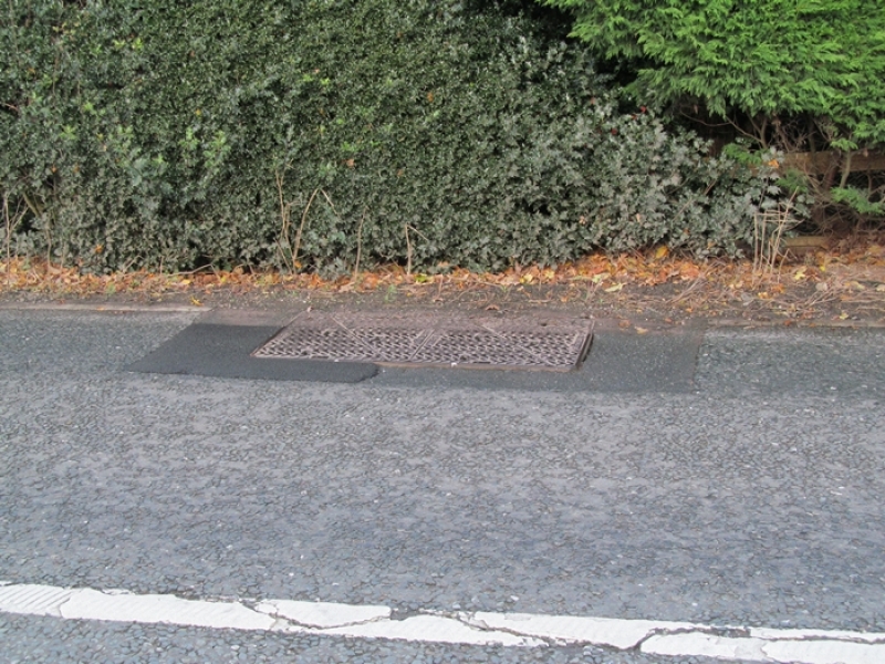 BT manhole, London Road