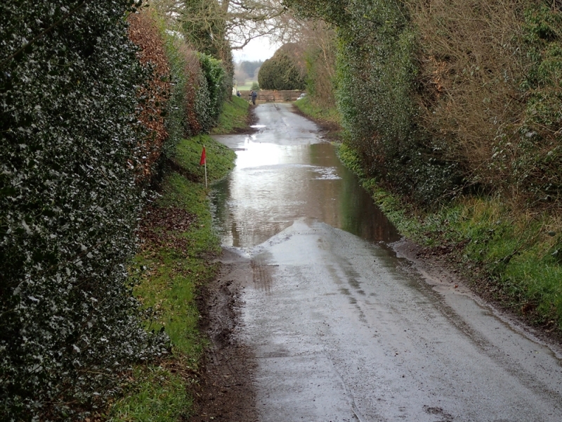 Flooding on Lodge Lane